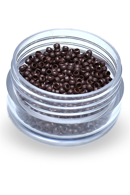 S-Well Nano Ring Silikonsuz (Micro Boncuk) Çikolata Kahve Kutu 1000 Adet